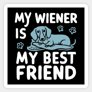 Dachshund Love: My Best Friend Magnet